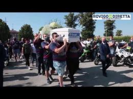 "Ciao Mattia", il rombo delle moto saluta il 26enne
