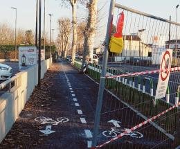 I lavori per le ciclabili sono... al palo
