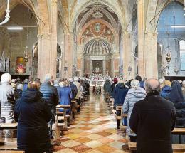 Il commosso saluto a don Giulio, papà di San Giusto