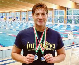 Consigliere e campione: Capanna ai Regionali di nuoto