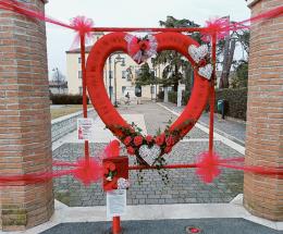 Una cassetta per la posta dell’amore