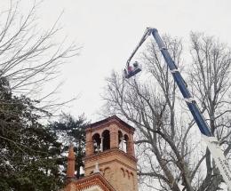 Potatura all’albero di San Rocco