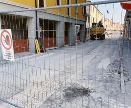 Sono partiti i lavori in via Roma