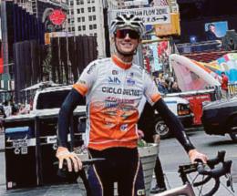 Alla gara di New York c'è Giacomo Stoppa