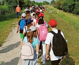 Alunni a lezione in Artessura