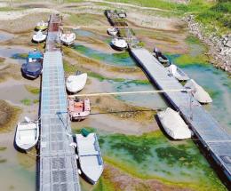 La sabbia sovrasta il Grande Fiume 