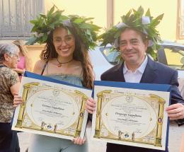 Papà e figlia laurea per due, "Ci siamo sostenuti a vicenda"