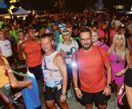 Saint Lorenz night trail da sogno