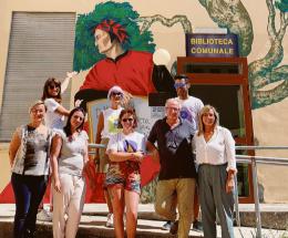 Un murale di oltre 15 metri