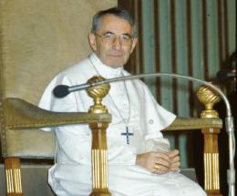 Una grande festa per Papa Luciani