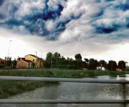 Pioggia, onda eccezionale a Cavarzere