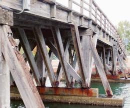 A rischio il ponte Baden Powell