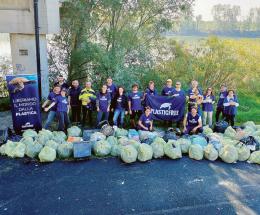 Plastic Free ripulisce l&rsquo;argine
