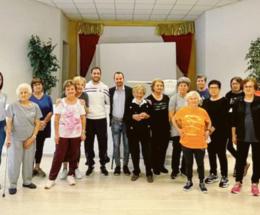 Ginnastica dolce: Alberta, 96 anni, non manca una lezione!