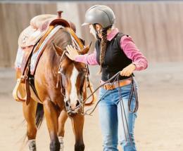 Benedetta campionessa con “Saetta”