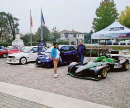 La piazza si trasforma in circuito