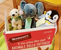 A distribuire i libri ci pensano i pupazzi!