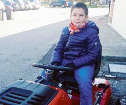 Davide è l'agricoltore più giovane