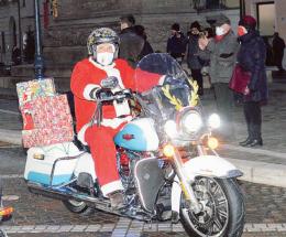 Babbo Natale arriverà in moto