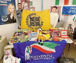Raccolta giocattoli per i bimbi