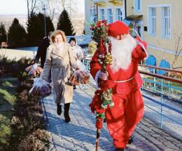 Damiano, il nostro Babbo Natale tra le bombe