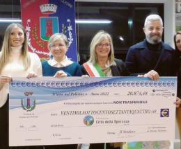 Ariano ha il cuore d'oro: raccolti 21mila euro per Città della Speranza