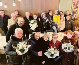 Nozze di diamante e festa per Pietro e Diva