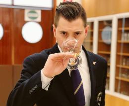 Michele, sommelier da podio