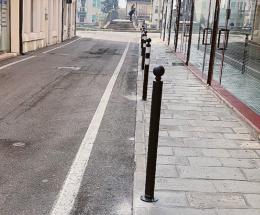 Paletti anti parcheggio selvaggio