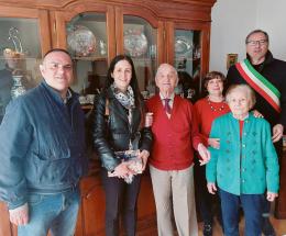 Nonno Umberto piazza il record: sono 106!