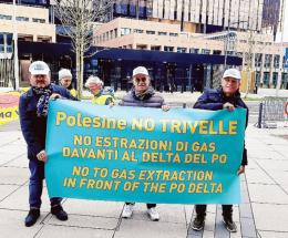 No alle trivelle nel Delta del Po: manifestazione anche nel Lussemburgo