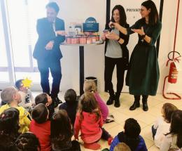 Le “formichine” in visita alla filiale