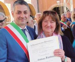 Giuliana Fantinati nominata cavaliere