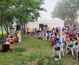 Un grande successo per il circo lungo il Po