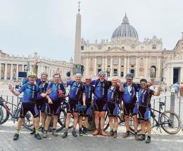 In bici sulla Francigena