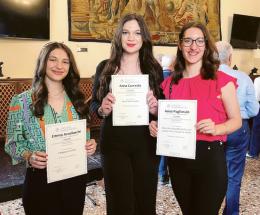 Studentesse finaliste al “Garbato”