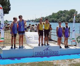 Medaglie a pioggia in terra friulana