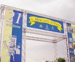 Mercante in fiera, c’è la conferma