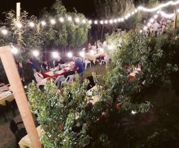 Cena sotto le stelle cadenti