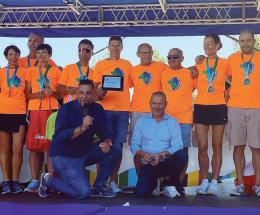 Grande entusiasmo per la staffetta