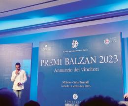 Svelati i vincitori del “Balzan” 