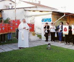 La festa dei donatori in piazza