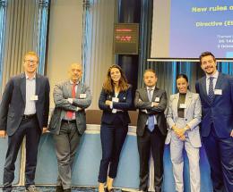 "Tassiamo i colossi del web": una rodigina a Bruxelles