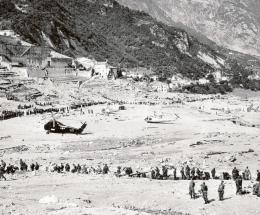 “Un deserto di fango e una mano che spuntava”
