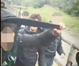 Una lite social, poi machete e follia