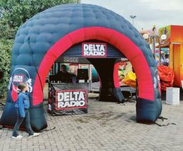 Ci saranno anche i microfoni di Delta Radio!