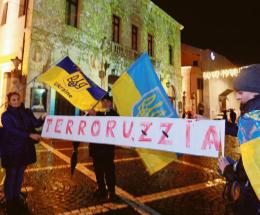 L’urlo degli ucraini: “Vergogna”