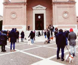 Tantissimi Fido benedetti in duomo