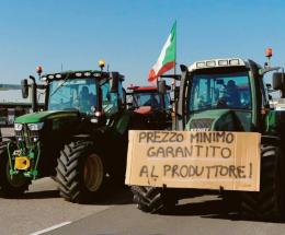 Oggi la protesta dei trattori in città