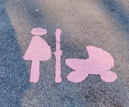 Parcheggi in rosa nel cuore del paese